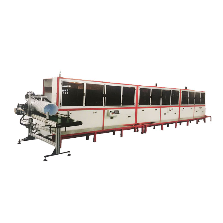 Large Buckets 5Colors Automatic Industrial Screen Printing Machine