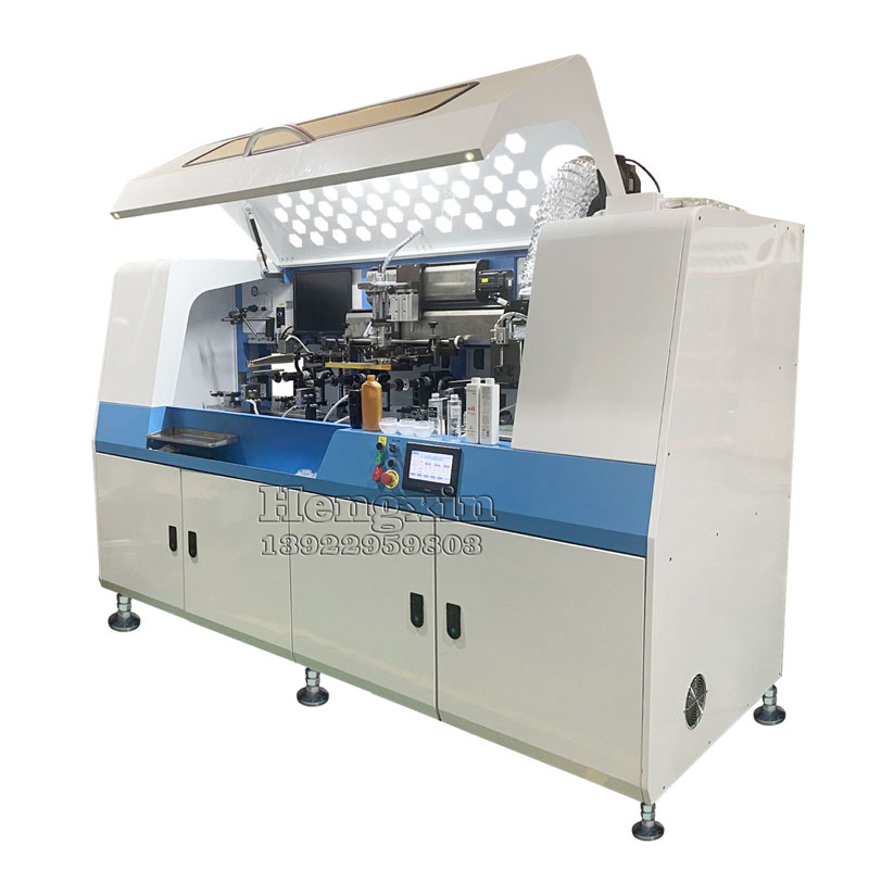 Automatic Glass Bottle Servo Screen Printer