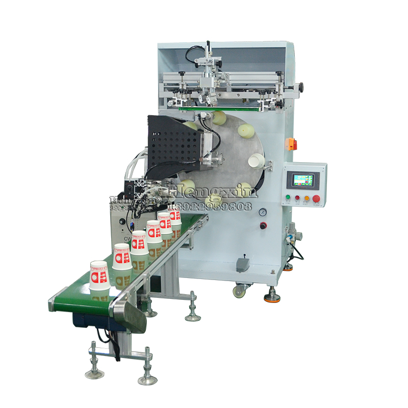 Paper Cup Vertical Automatic Screen Printer 